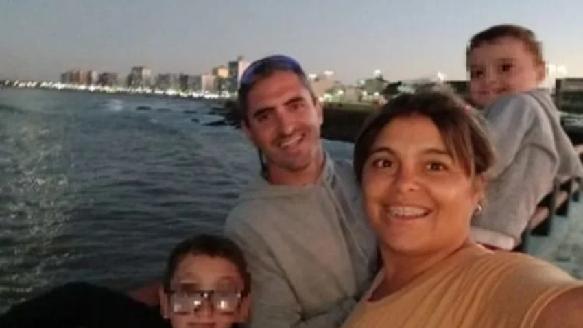 Horror: asesinó a su esposa e hijos y se arrojó frente a un camión