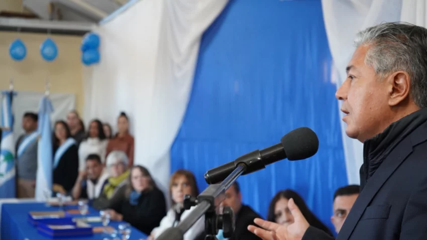 Figueroa defendió la obra pública: Criticó el abandono de la Nación y de la gestión anterior