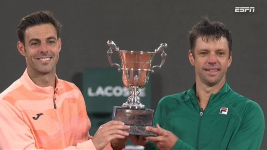 El argentino Zeballos campeón en Roland Garros