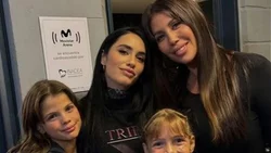 Lali desconoció a la China Suárez y tuvo un amistoso gesto con Wanda Nara
