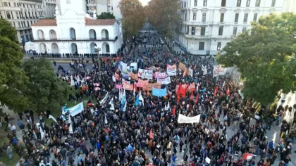 Tensión en las calles por protestas en apoyo a Cristina y reclamos