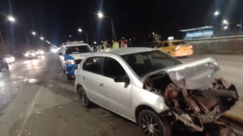 Choque en el acceso a la Herradura: un menor herido