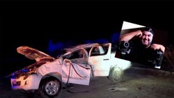 Tragedia en la Ruta 53: murió un fotógrafo de Choele Choel en un vuelco fatal