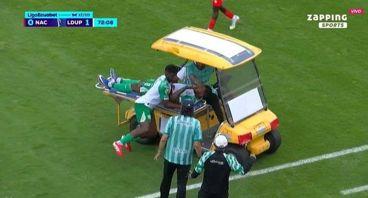 Édison Caicedo y un momento insólito