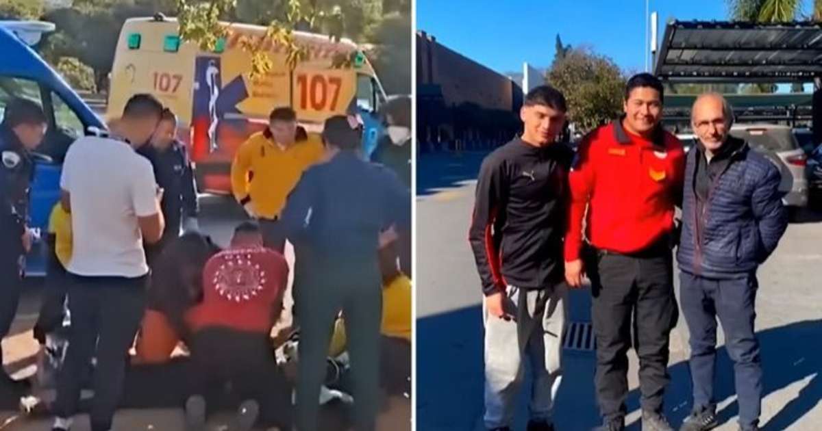 Imagen de la noticia "el emotivo reencuentro del hombre que sobrevivió a tres paros cardíacos" publicada por mejorinformado.com