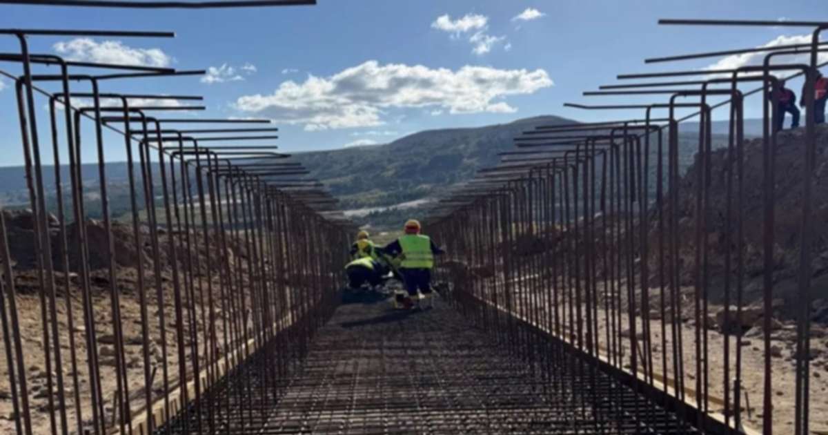Obra vial en la cordillera: la ruta 23 suma 45% de avance en su primer ...